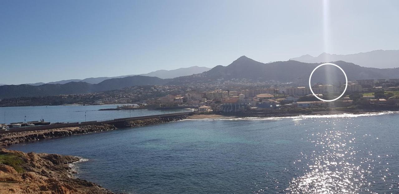 Tres Beau Duplex Vue Panoramique Mer, Proche Plage L'Ile-Rousse  Exterior photo